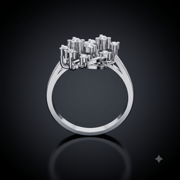 BLOOM CASCADE RING