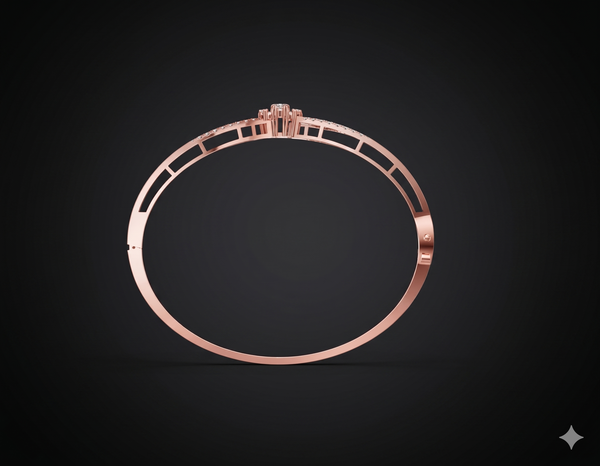 GOLDEN BLOOM WAVE BRACELET