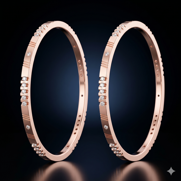 Infinity Gleam Bangles