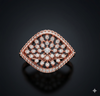 Diamond Aura Statement Ring
