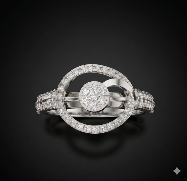 Eternal Halo Diamond Ring