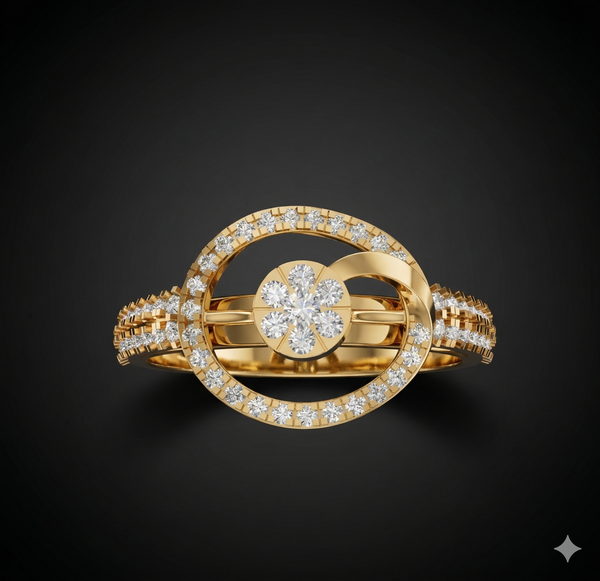 Eternal Halo Diamond Ring