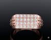 Elite Crown Cluster Ring