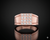 Imperial Grid Diamond Ring