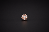 DIAMOND PETAL CHARM NOSE PIN