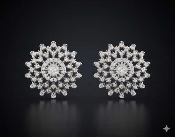 Mandala Bloom Diamond Tops