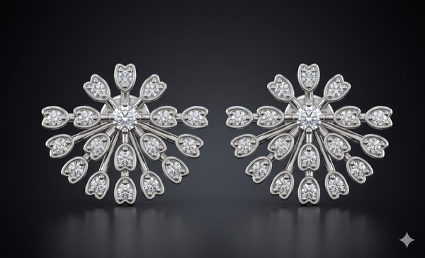 Heart Bloom Diamond Tops