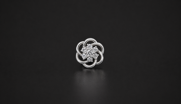 ROSE BLOOM NOSE PIN