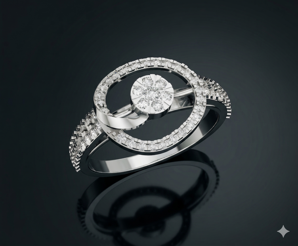 Eternal Halo Diamond Ring