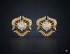 Celestial Floral Diamond Studs