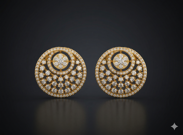 Royal Halo Bloom Diamond Tops
